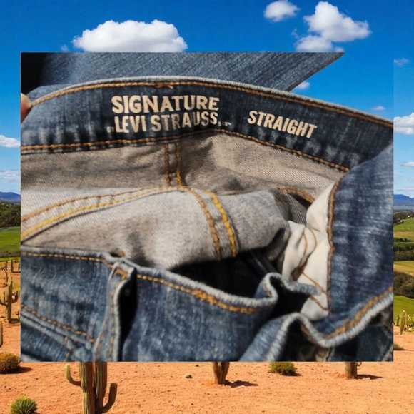 LEVI'S - 30W X 32L Men's Blue Jeans - Picture 7 of 11